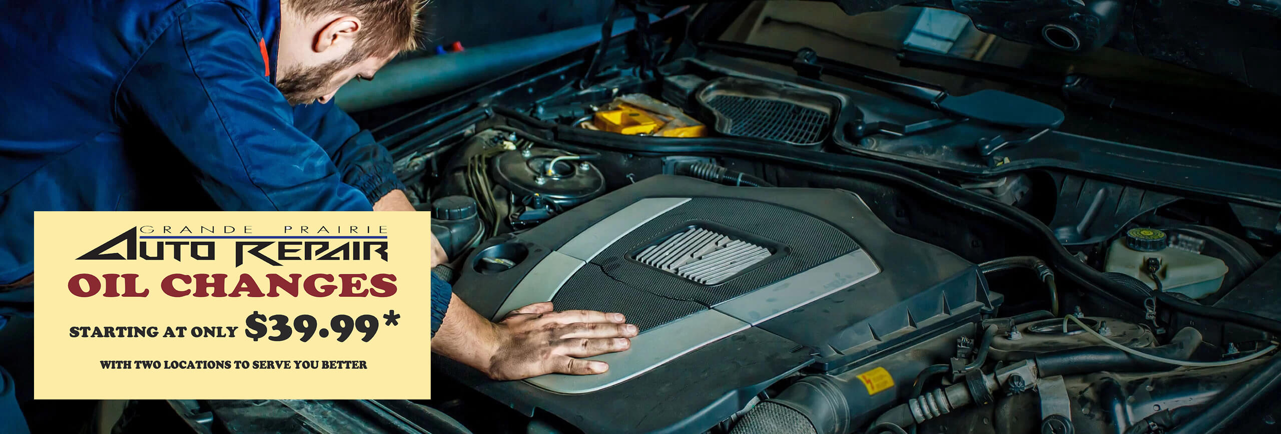 Oil Change Special - Only $39.99